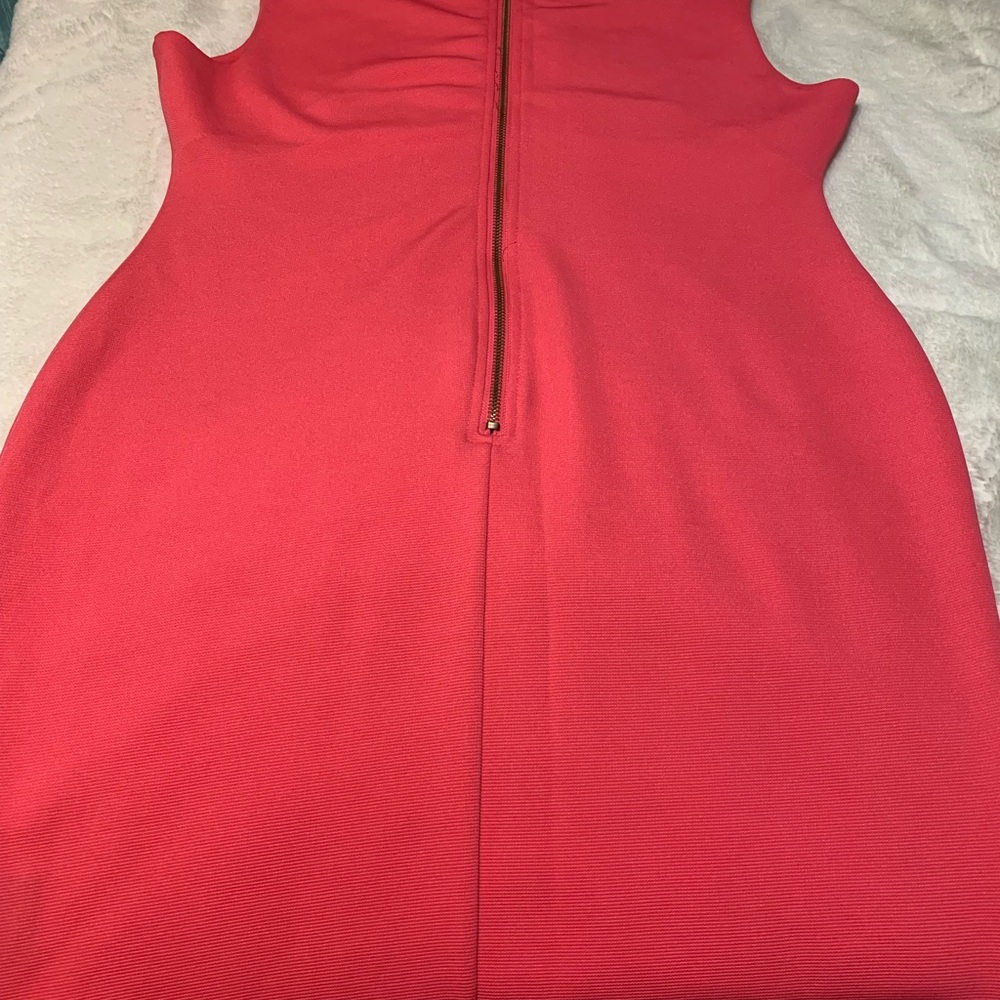Pink Cut Out Neck Dress Size L Kardashian Kollection New with tags - Picture 4 of 10